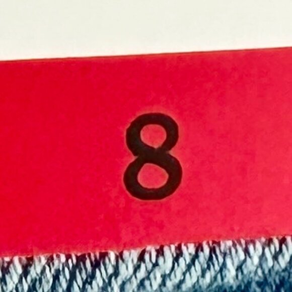 New DKNY Jeans Bermuda Shorts Women's Size 8 Blue Soft Stretch Fabric Coastal - Picture 9 of 15